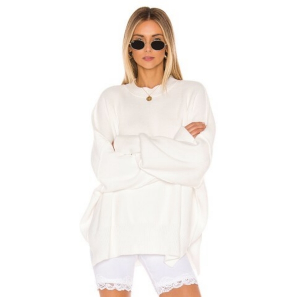 Free People Sweaters - Free People Oversized Easy Street Tunic Sweater
